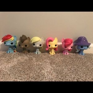 6 My Little Pony Funko Pops